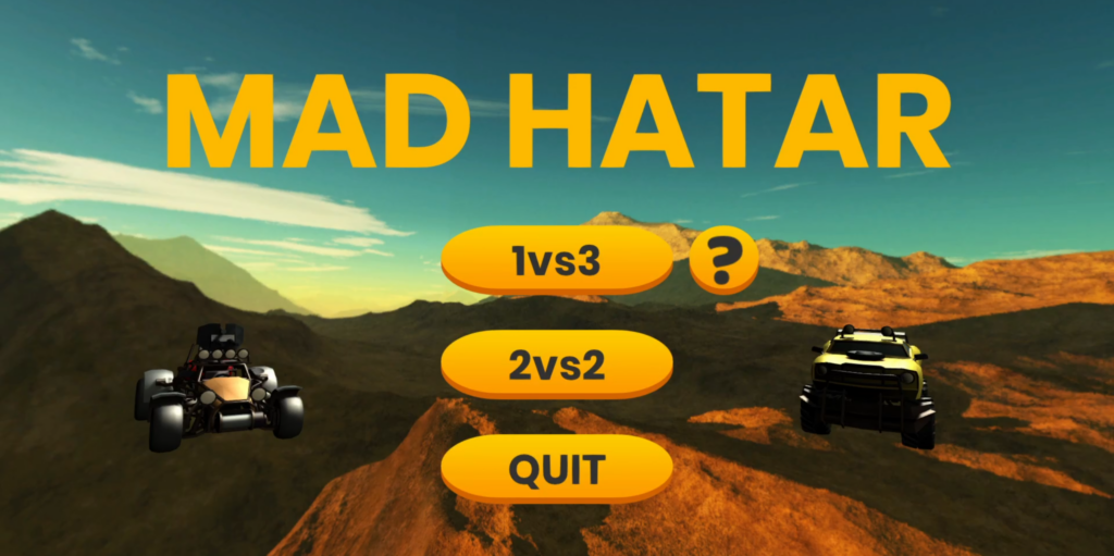 3d game mad max menu